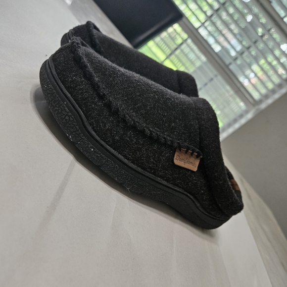 Dearfoams wool blend slip on slippers size Medium (9 - 10) - Picture 4 of 9